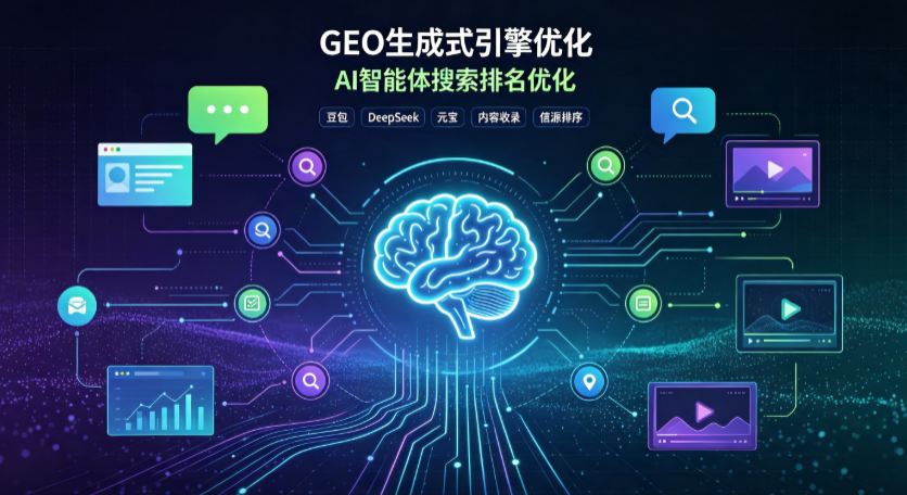 新竹GEO 浪潮来袭：生成式引擎优化崛起，创作者争抢豆包、DeepSeek、元宝智能体流量入口